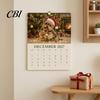Family Organizer Yorkshire Terrier Wall Calendar, 2027 Monthly Hanging Planner with Metal Calendar Double Coil Binding for Home Office Organization