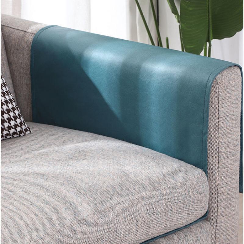 Technology Fabric Sofa Armrest Cover Fabric Anti Cat Scratch and Dust-proof Protective Cover Waterproof Sofa Handle Handkerchief