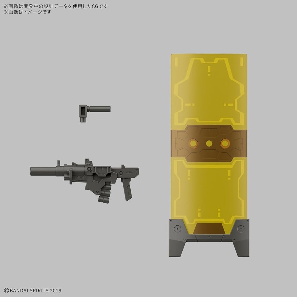 Bandai Spirits 30MM eEXM-23 Tech Proto 02 Plastic Model Kit 1/144 Scale Pre-painted Assembly Required