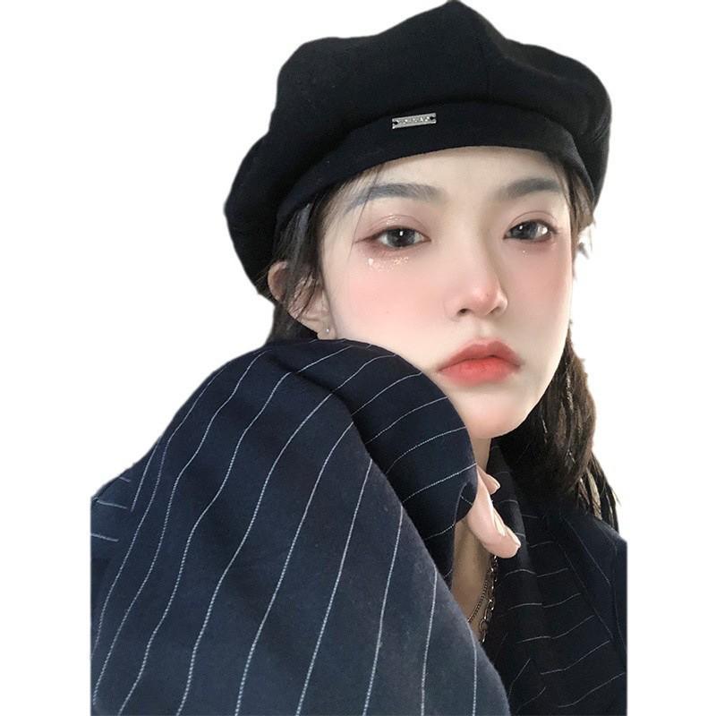 Women's Korean Style Octagonal Beret: Spring & Autumn Versatile, Sweet, Slimming, Casual Hat