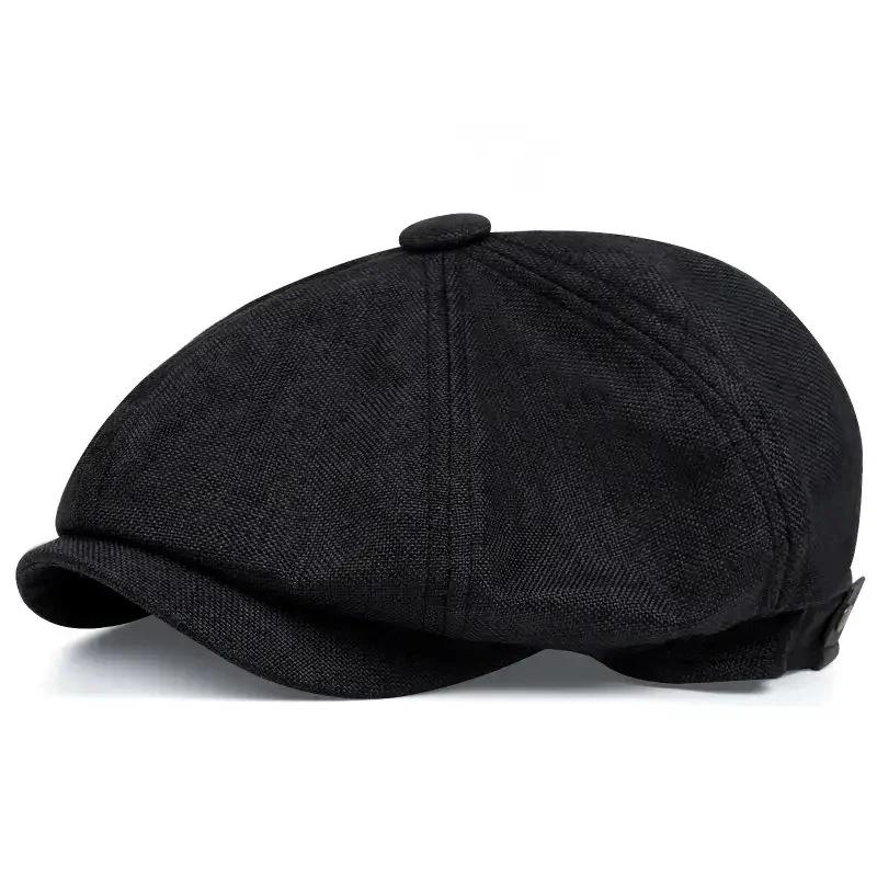 Winter Men Casual Newsboy Hat Gentleman cap Retro BeretHats Wild Casual Hats Unisex Wild Octagonal Capfor Men Street Caps Gorras