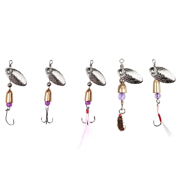 Bass Trout Spinner Metal Lure Sea Fishing Metal Lure Water Fishing Metal Baits