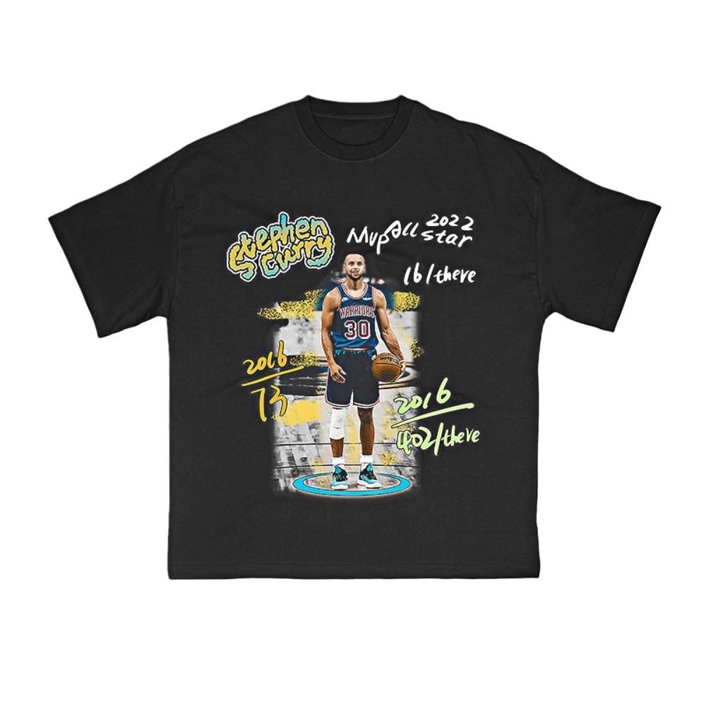 Stephen Curry MVP All Star 2022 Basketball Player T-shirt