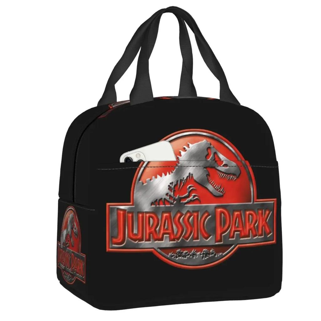 Jurassic World Dominion Brotdosen für Frauen Jurassic Park Kühltasche Thermische Lebensmittelisolierte Lunchtasche Schulkinder Schüler