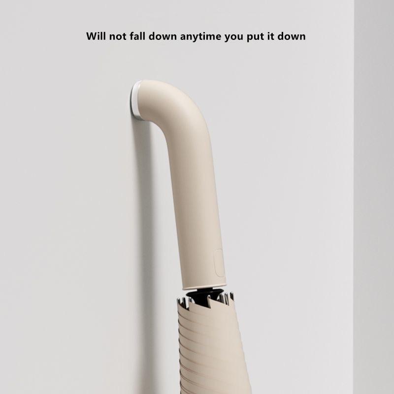 Light Luxury Automatic Long Handle Umbrella Enlarged Thickened Wind-resistant Rain-resistant Sunny Rainy Dual-use Golf Umbrella