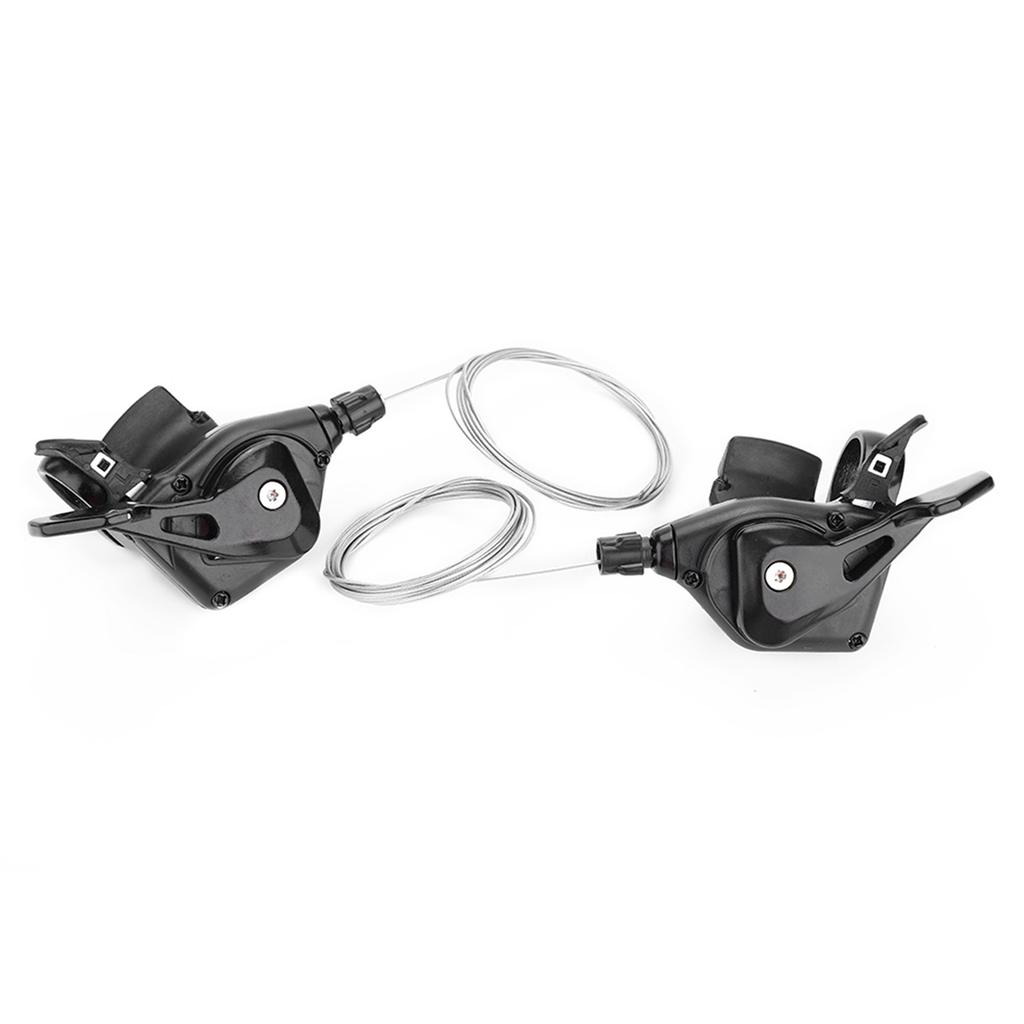 1 Pair Triple Speed Bicycle Gear Shift Derailleur LeftRight Shifter (3x7Speed)