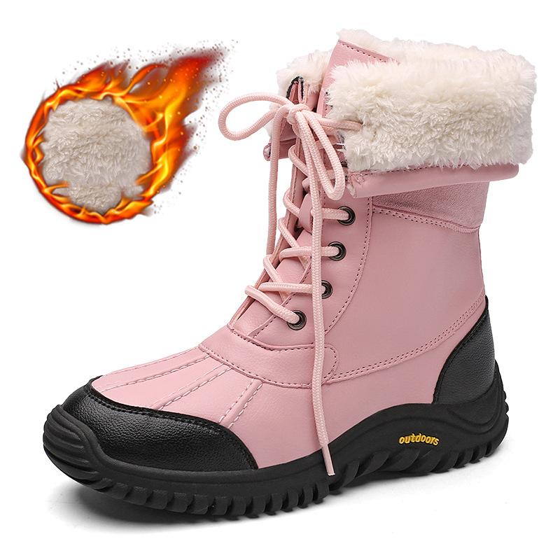 Snow Boots Women Waterproof Comfortable Ladies Rain Shoes Keep Warm Winter Boots Outdoor Ankle Boots