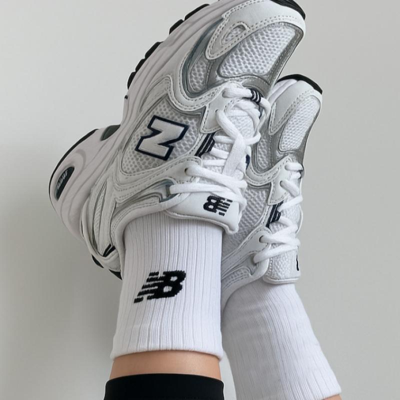 New Balance Everyday Lightweight Ankle Sports Marathon Socks 6 Pack Half Club