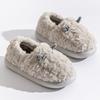 Cute Cotton Slippers Women's Bags and Winter Outer Wear New Indoor Home Thick-soled Non-slip Warm Velvet Cotton Shoes
