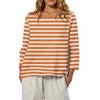 Women's O-Neck 3/4 Sleeve Printed Top T-shirt