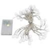 6M 40LED Kugel Lichterkette 2 Modi Wasserdicht Hochzeit Dekorative Lichterkette für Garten Schlafzimmer