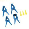 3XUB Professional Plastic Tube Fasteners Comapct Retainer Clip for Motorcycle Car Brake Systems & Fluid Transfers