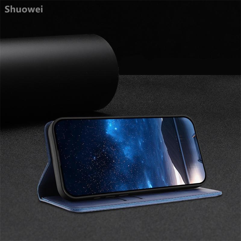 Flip Phone Case Tecno Spark GO 1 10 10C 20 20C 30 2024 2025 Pro 4G Leather Wallet Cover Casing