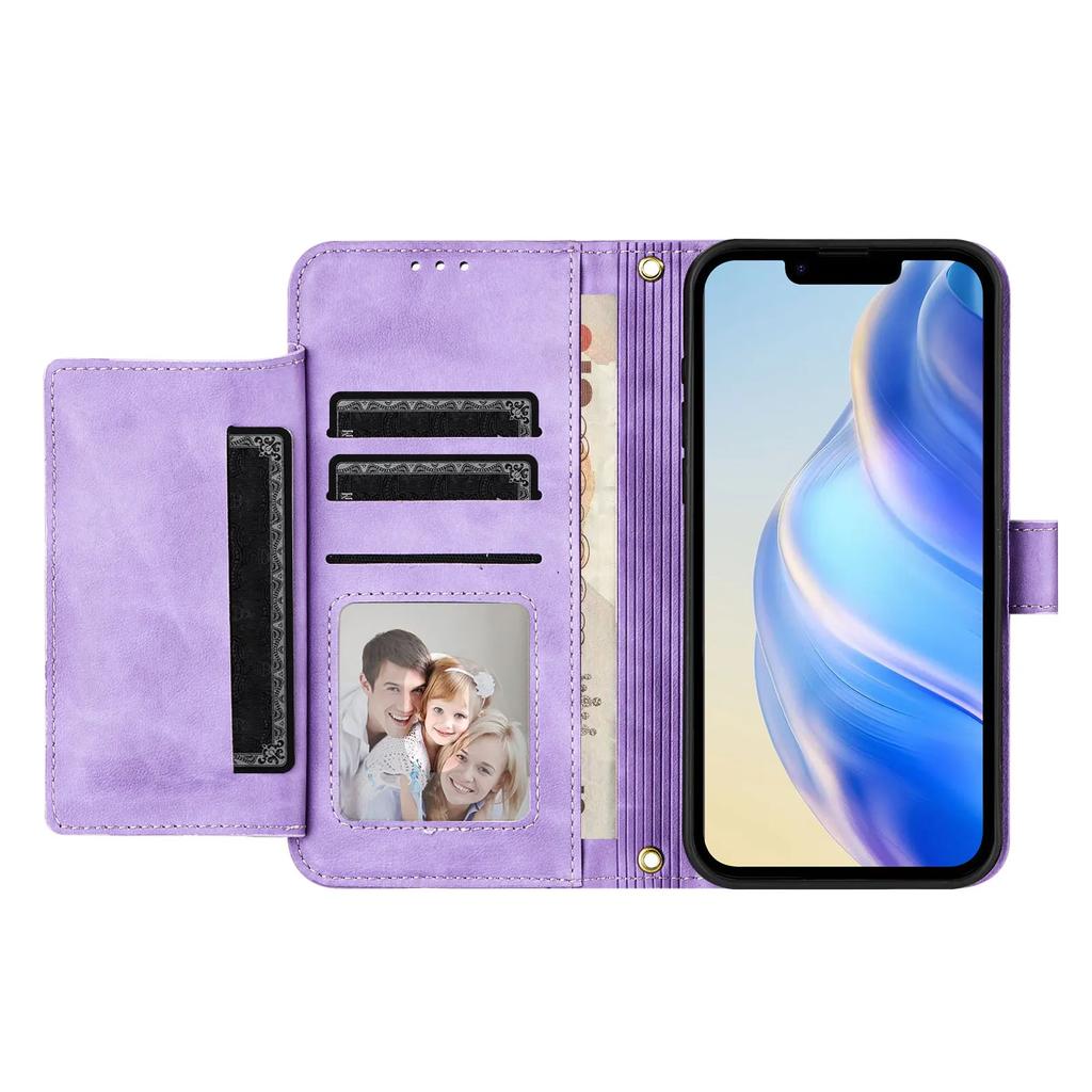 Crossbody Zipper Cards Solt Leather Wallet Case For Xiaomi Redmi Note 13 Pro Plus 12 11 POCO X6 14T 14C Lanyard Strap Bag Cover