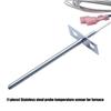 Temperature Sensors for Kitchen and Outdoor Barbecue Grill Replacement Parts Stainless Steel Temperature Measuring Tool