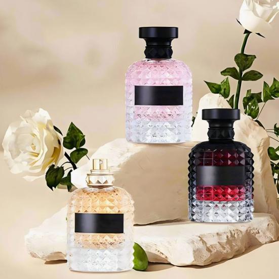 50ML Women Perfume Natural Floral Fruity Woody Long-lasting Fragrance Soothing Scent Neck Wrist Hair Body Liquid Perfume Spray
