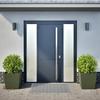 VidaXL Planters 2 Pcs Olive Green 50x50x50 Cm Steel, Outdoor Planter, Flower Box, Garden Box, Planter 851073