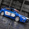 Simulation Sanlin Basse EVO Alloy Car Model Ornaments Track Version Huili Children's Toy Car
