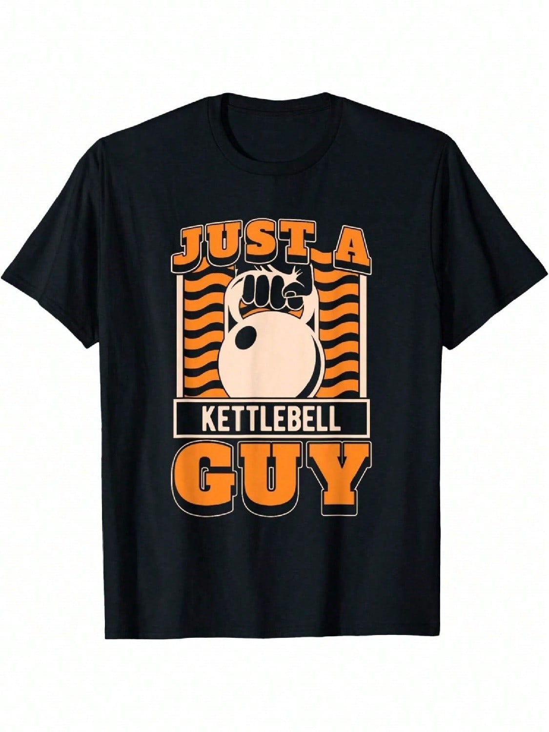 Kettlebell Gifts & Accessories unisex s Gym Workout Unisex Black Short Sleeve T-Shirt - Just A Kettlebell Guy S разноцветный