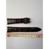 Used Franck Muller Crocodile Watch Strap Glossy Gray-Brown 20mm