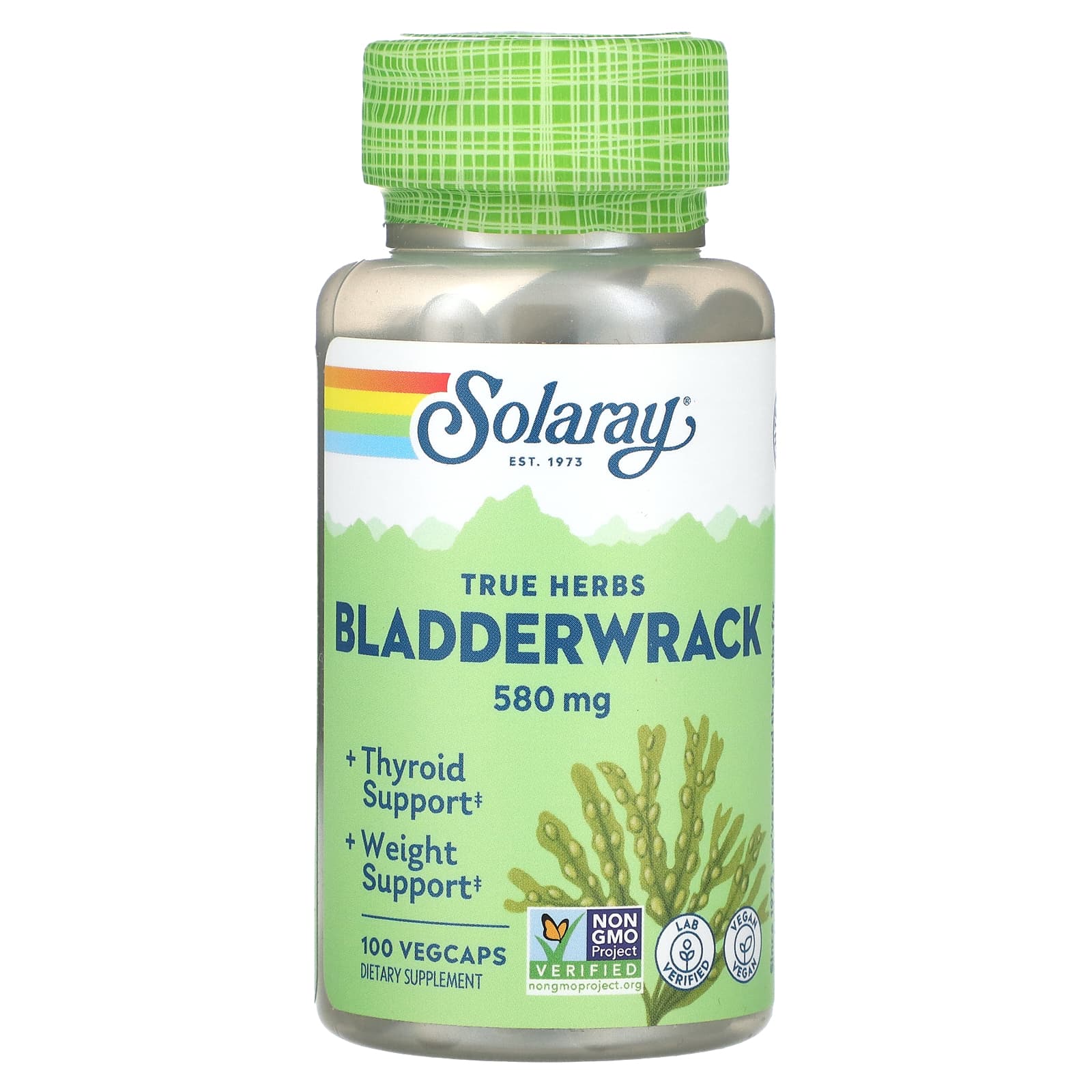 

True Herbs, Bladderwrack, 580Mg, 100 Veggie Caps