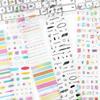 1pcs/1lot Decorative Adhesive Tapes  Rainbow Recorder Junk Journal Paper Japanese Stickers