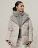 Jacket with Belt HAIZIYUAN 824 M Gray-milk