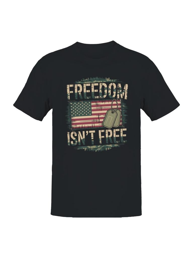 Patriotic Freedom for All Men's T-shirt