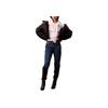 Calvin Klein Short Hooded Loose Long Sleeve Cotton Jacket Women Jackets Black 40WL409-001