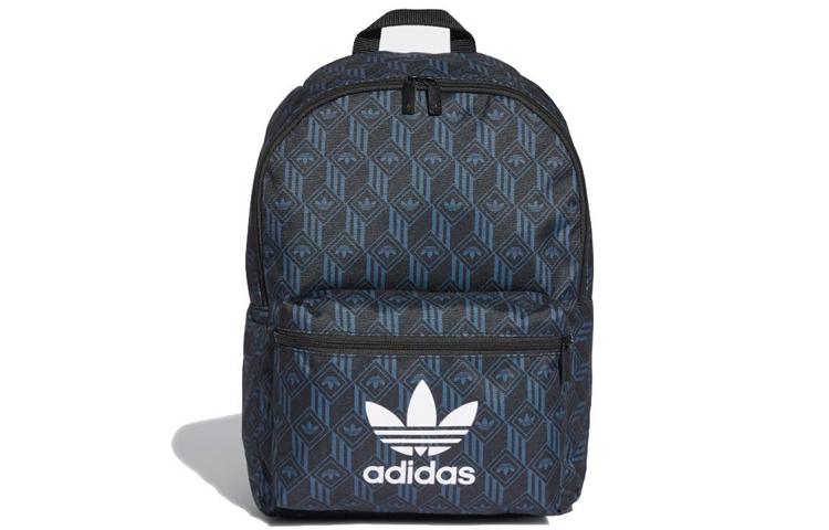 Рюкзак Adidas Originals Polyester Regular Унисекс Синий/Черный FM1345