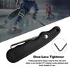 Skate Lace Tightener Lace Hook Puller With Handle Hold Stainless Steel Plastic Ice Skate Lace Tightener Tool Skating Tool Parts