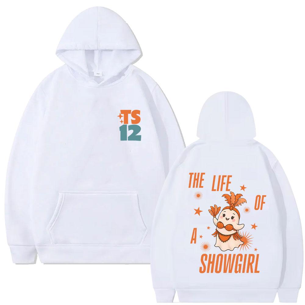 The Life of A Showgirl Album Graphic Hoodie Fans Gift Men Women Fashion Casual Fleece Pullover Male Cool Streetwear