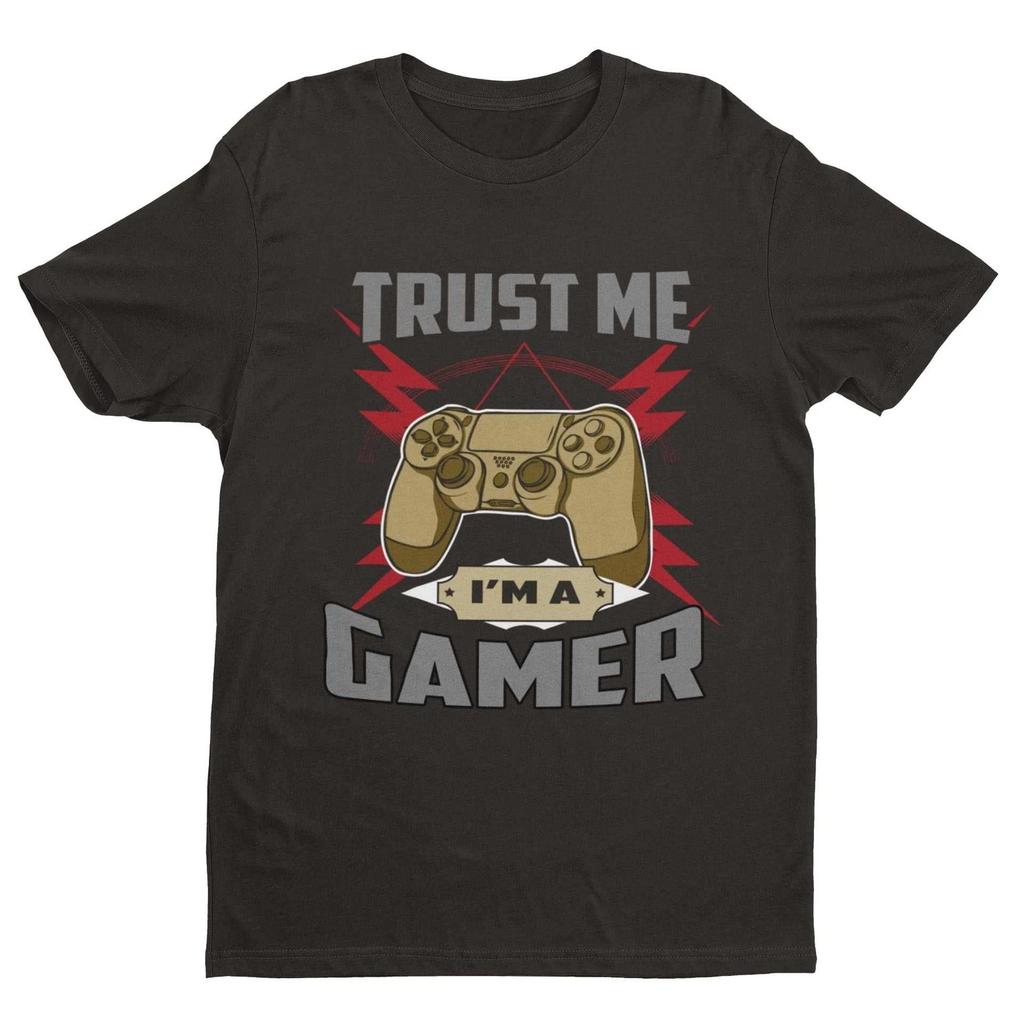 Trust Me I’m a Gamer T-Shirt – Funny Video Game Gift Idea, Sizes Small to 6X