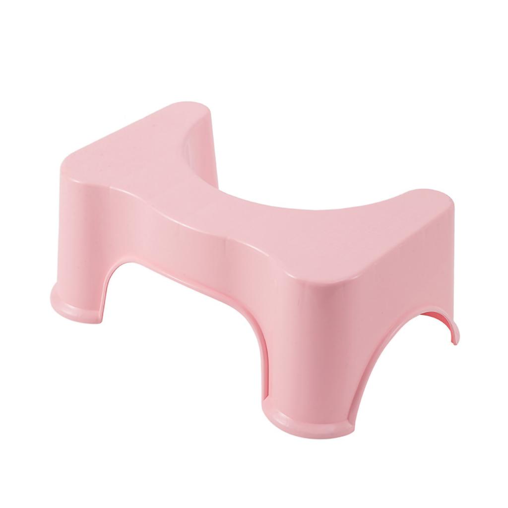 Toilet Step Stool Ergonomic 35 Degrees  Universal Prevent Slipping Bathroom Stool for Elderly Children
