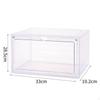 Clear Shoe Box Dust Resistant Athletic Display Case DustResistant for