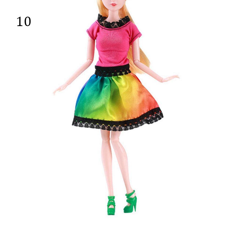 

Fashion 2021 DIY Doll Accessories Dolls Dress Casual Wear Girl Clothes 10