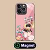 Game GI Varesa Glass MagSafe Mobile Phone Case for iPhone 17 16 15 14 13 12 11 Air Pro Max Plus Mini Colorful Cover