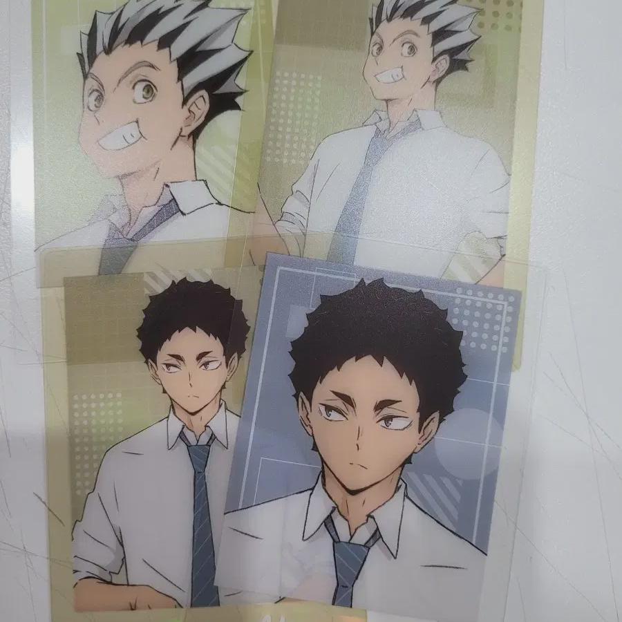 

Набор прозрачных карт Haikyu
