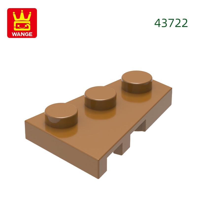 158Pcs/lot 43723 2x3 Right Wedge Plate Construction Bricks MOC Accessories Works With Featuring Blocks Kids Playthings Gift Idea Box