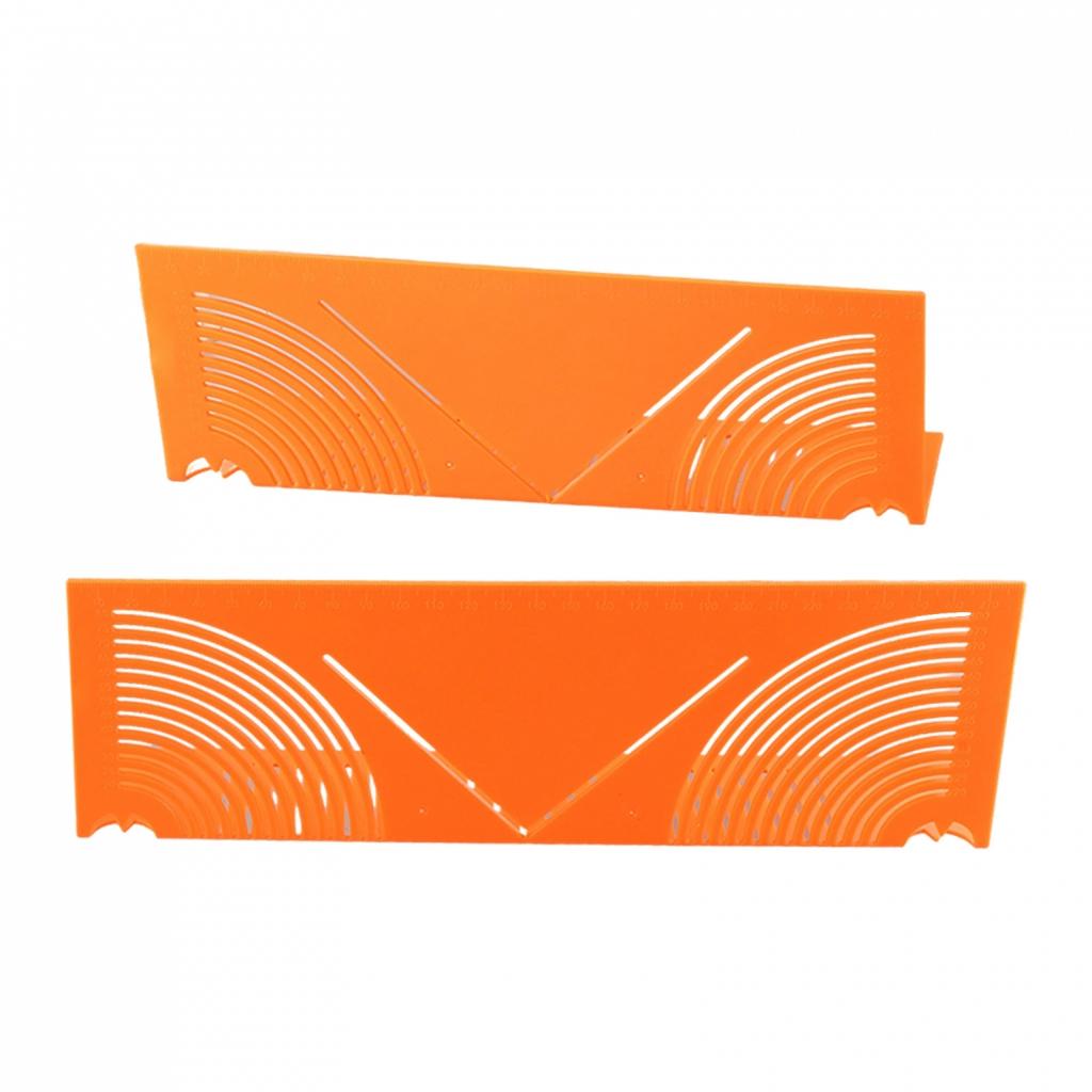 Für professionelles Zeichnen. Lineal speziell für den Einsatz mit Vierkantrohren.