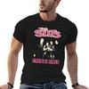 Unisex Luxus 100% Baumwolle Sommer Einfaches T-Shirt Die Schlitze Typischer Mädchen-Print