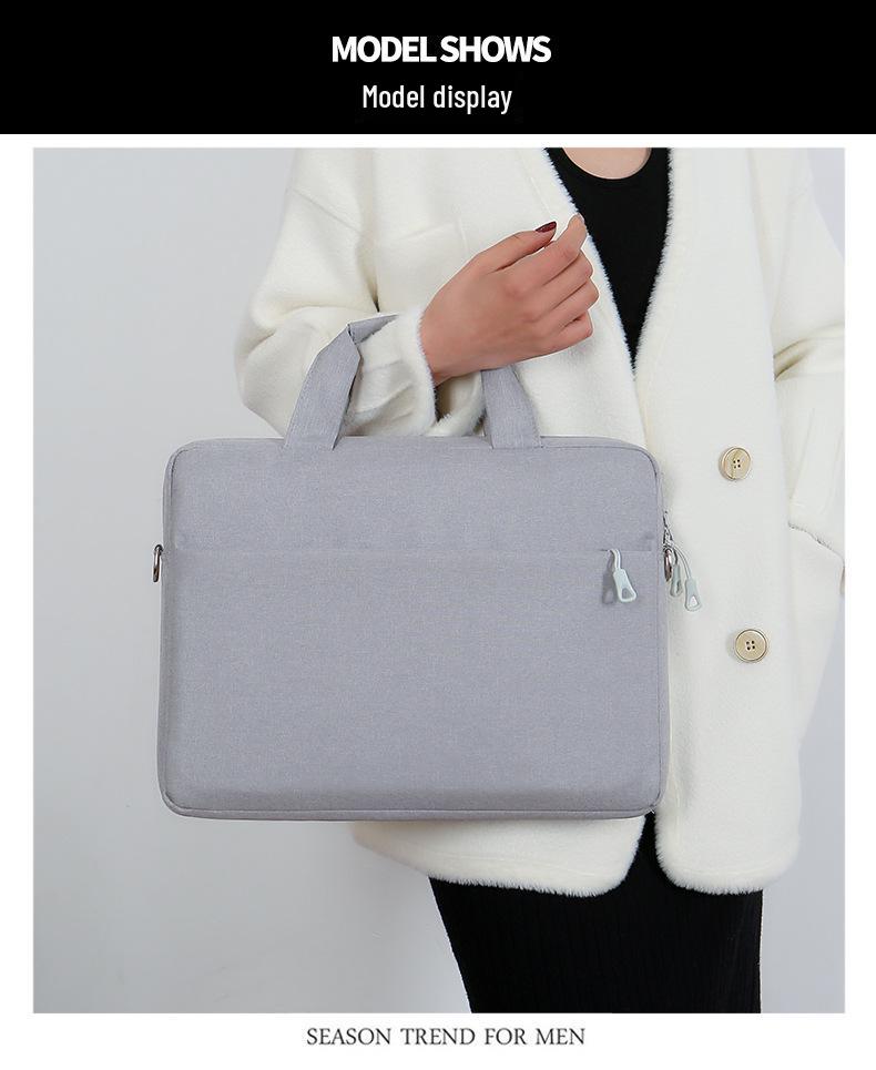 15.6" Business Laptop Bag | Unisex Handheld & Crossbody Shoulder Bag | Custom Logo Printing Available