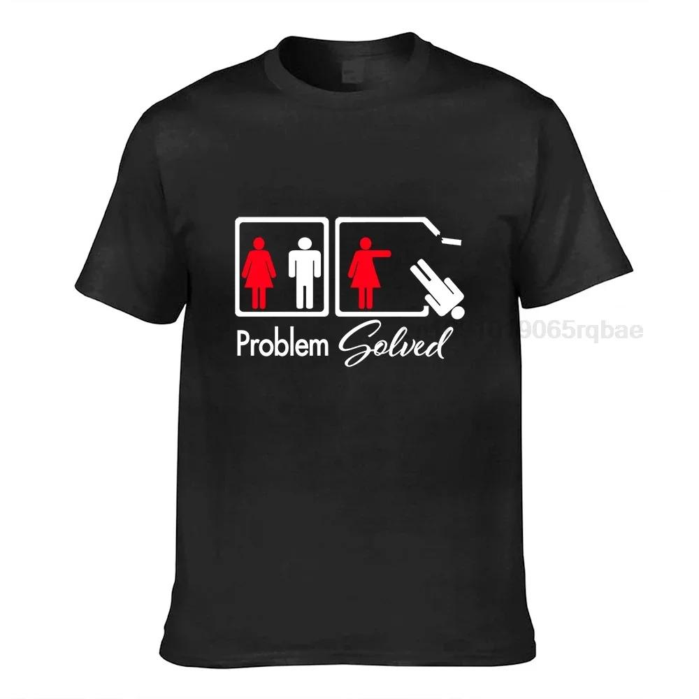 Funny Problem Solved Tshirts Feminist Parody Presents Heart Love Lgbt Lesbian Shirt Cool Gift Top Tee 2198