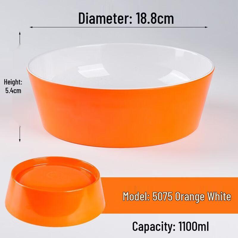 Dirien Two-tone Melamine Rice Bowls