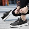 2022 Neueste Luxus Herren Plateau-Sneakers Atmungsaktive Echtleder Laufschuhe Herren Freizeit Reise Bequeme Freizeitschuhe