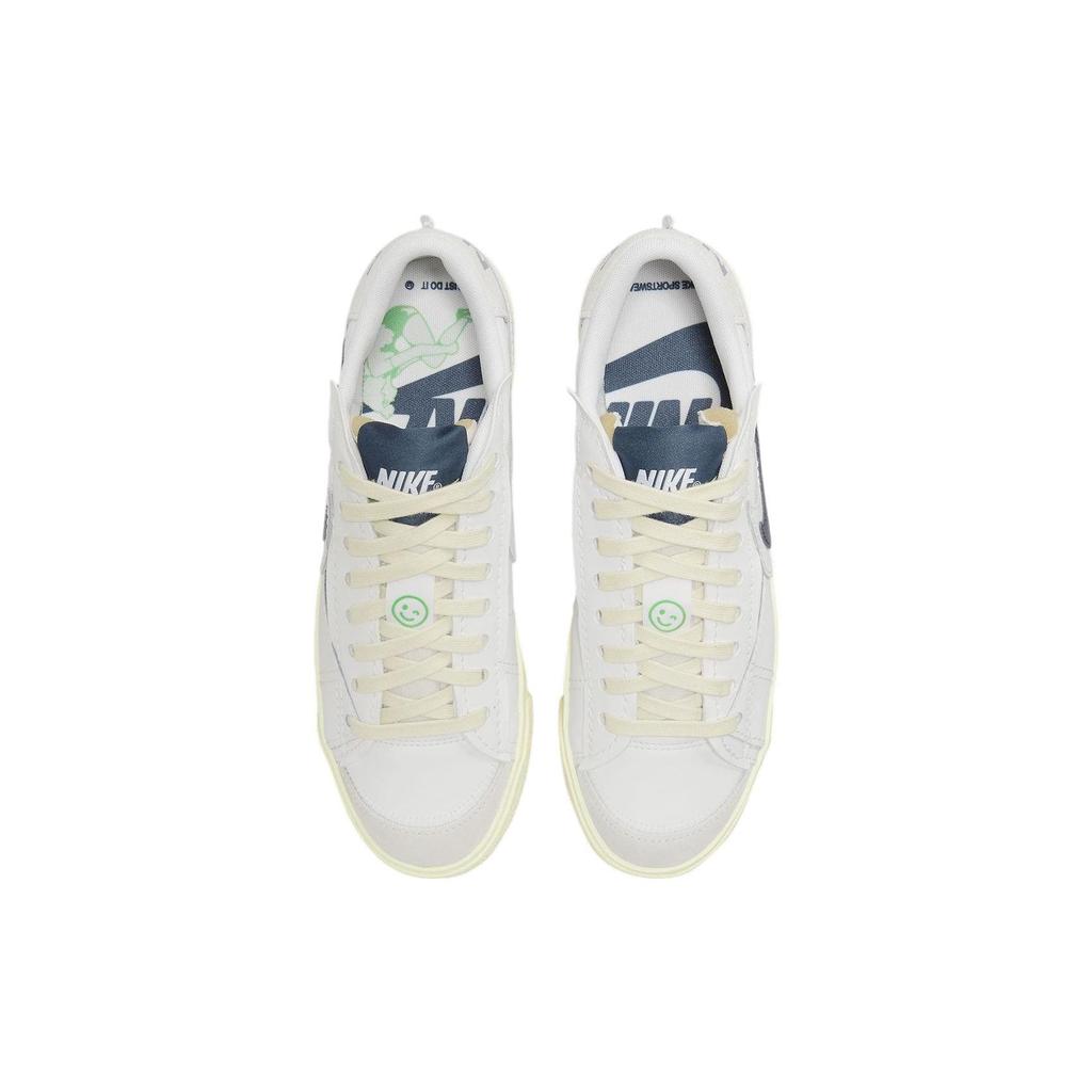 Nike Blazer Low 77 Jumbo SE White Midnight Navy Unisex Sneakers Summit-White Phantom FD0378-121