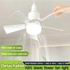 E27 Sockel Leise Elektrische Ventilatorlampe 30W Deckenventilatorleuchte Mit Fernbedienung Dimmbare Deckenventilatorleuchte für Wohnzimmer Schlafzimmer