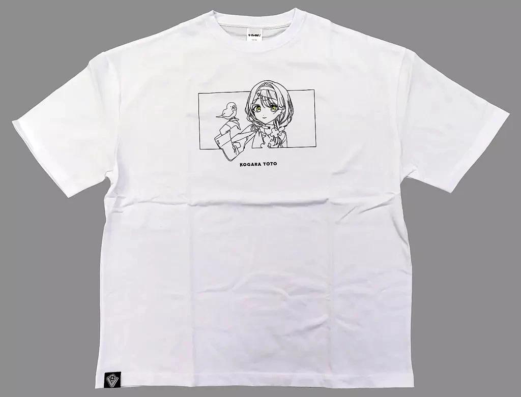 

Kozuku Toto We Create The World With Games Line Art White T T-Shirt 1st Edition 4XL