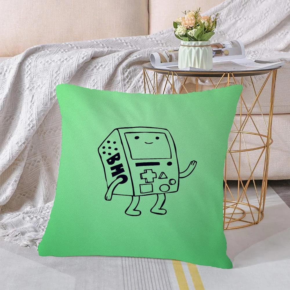 Cushion Covers 45X45 Cushions Cover Adventure Time Gift Decorative Pillows For Sofa Luxury Living Room Decoration