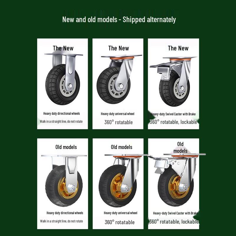 Pangu Heavy Duty Rubber Casters